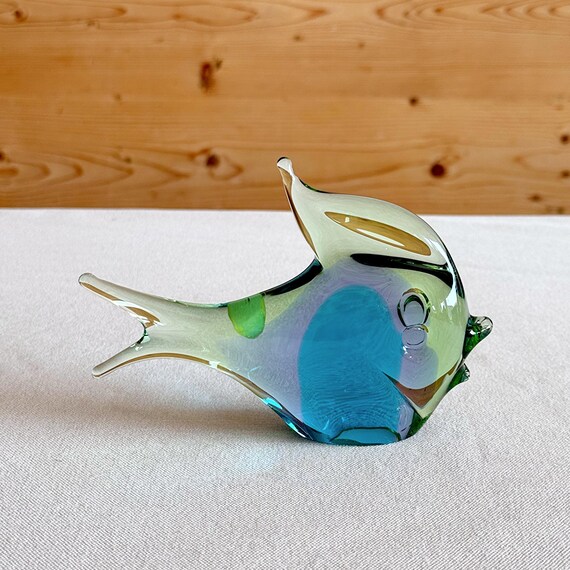 FM KONSTGLAS ガラスの魚オブジェ FM KONSTGLAS ガラスの魚オブジェ - メルカリ