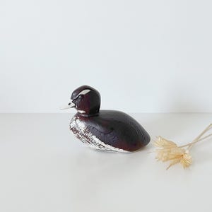 Vintage 1970s Gustavsberg Paul Hoff Arkipelag Ejderunge Baby Duck Figurine