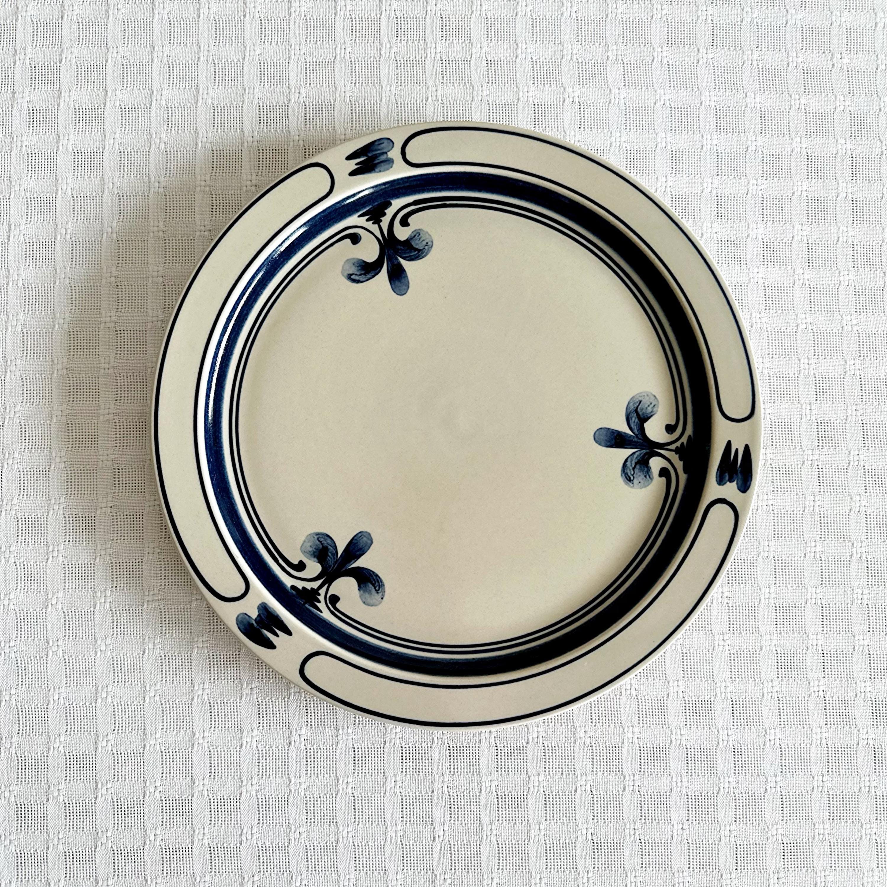 Vintage 1970s Rosenthal Studio Linie Siena Blue Plate – Björn