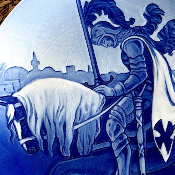 アンティーク 1921年製 Rörstrand Julen プレート：アンティーク