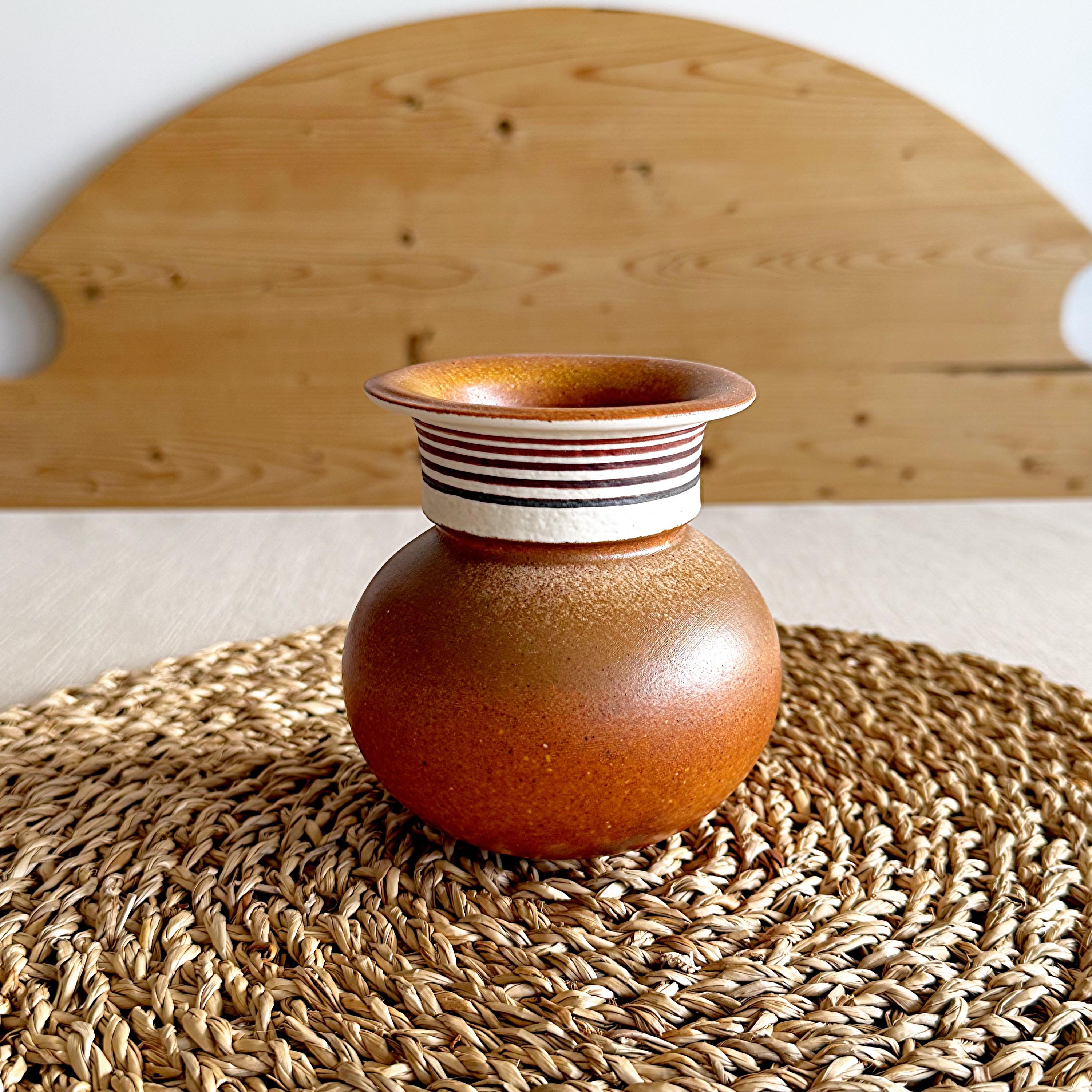 ヴィンテージ 1970 年代 グスタフスベリ スウェーデン サッサ 4 花瓶