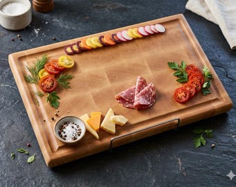Loon Bird Charcuterie Board | Handmade Hickory Serving Tray | Rustic Wood Cheese Platter, Custom Cabin Decor, Unique Housewarming Gift
