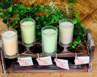 Summer Drink Candle Set: Beer, Rootbeer, Pineapple, Key Lime