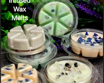 Crystal Infused Wax Melts | Shimmer And Sparkle | Choose Your Scent