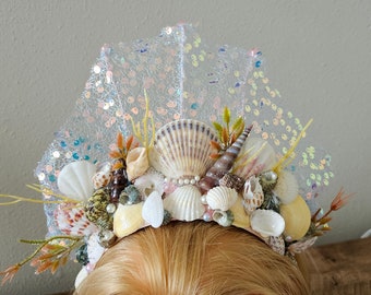 Mermaid Crown LIGHT UP Headpiece Headband