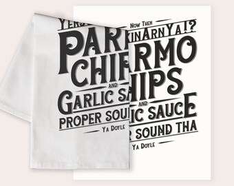 Paño de cocina Teesside Dialecto de Middlesbrough