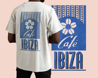 Camiseta con estampado gráfico de Ibiza