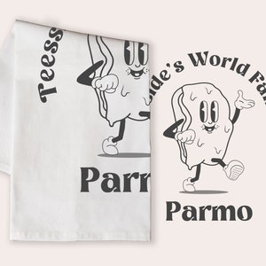 Parmo Teesside Tea Towel Middlesbrough Dialect Slang
