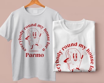 Camiseta unisex con diseño retro de Parmo Guy de Teesside