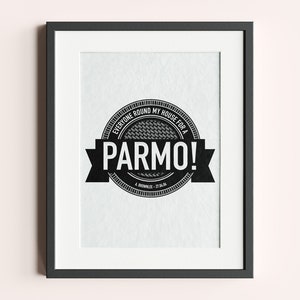 Parmo Middlesbrough Football Print