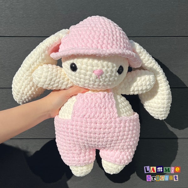 Crochet Bunny Stuffed Decoration
