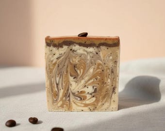 Kaffe Espresso Tvål: Vegansk exfolierande tvål