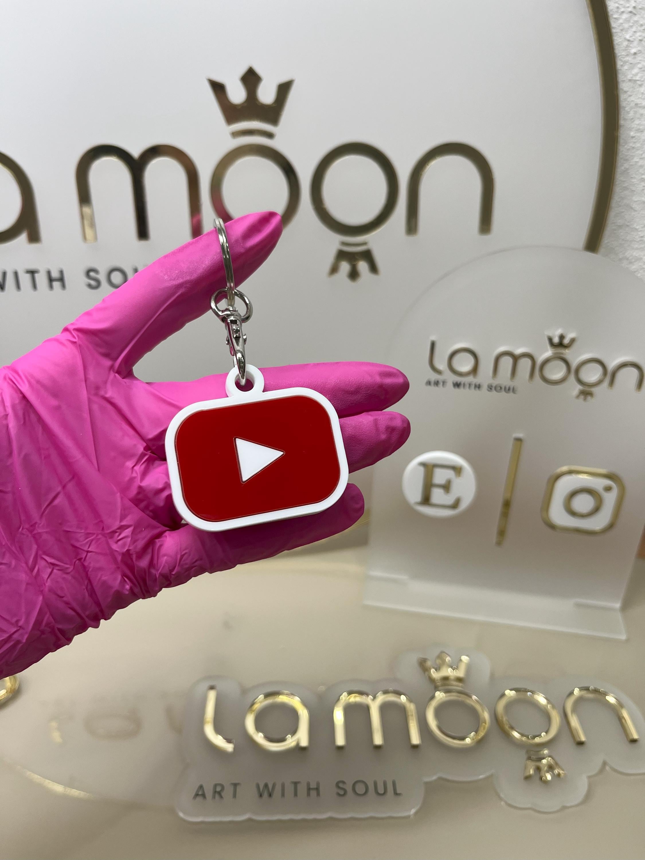 Youtube Keyring - Etsy