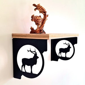Elk Shelf Metal Shelving Shelf Bracket Floating Decorative Shelf Shelving Supply Modern Shelf Bracket Storage Shelf  Display Shelf
