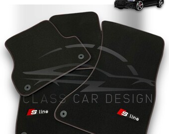 Lusso Tailored Deluxe Carpet Floor Mat Set For Audi A1 2010-2018 - 4 Piece, UK Made