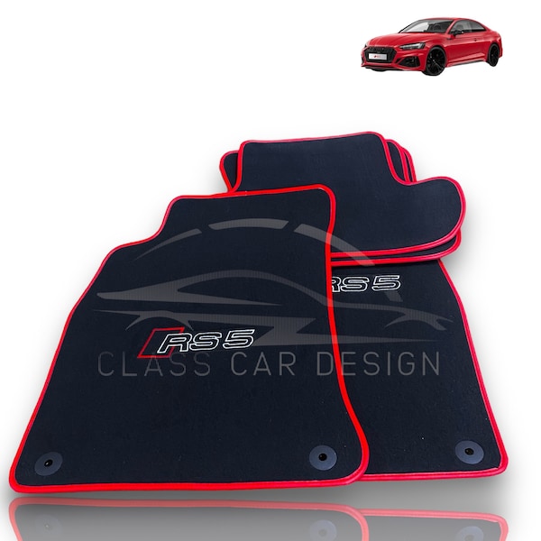 Luxury Car Carpet Velour Floor Mats For Audi RS 5 Floor Mats