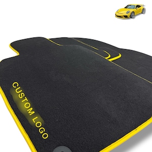 Luxury Car Carpet Velour Floor Mats For Porsche All Models 911 / Boxter / Cayman / Panamera / Taycan /Macan / Cayenne image 2