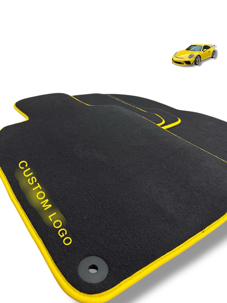 Luxury Car Carpet Velour Floor Mats For Porsche All Models 911 / Boxter / Cayman / Panamera / Taycan /Macan / Cayenne image 2