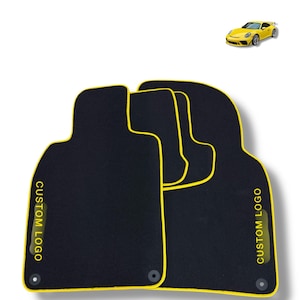 Luxury Car Carpet Velour Floor Mats For Porsche All Models 911 / Boxter / Cayman / Panamera / Taycan /Macan / Cayenne