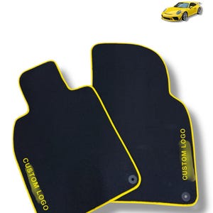 Luxury Car Carpet Velour Floor Mats For Porsche All Models 911 / Boxter / Cayman / Panamera / Taycan /Macan / Cayenne image 6