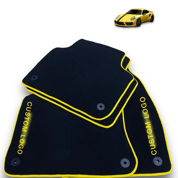 Luxury Car Carpet Velour Floor Mats For Porsche All Models 911 / Boxter / Cayman / Panamera / Taycan /Macan / Cayenne