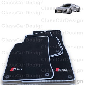 Luxury Car Carpet Velour Floor Mats For Audi A1-A3-A4-A5-A6-A7-A8-S-RS-Q Series