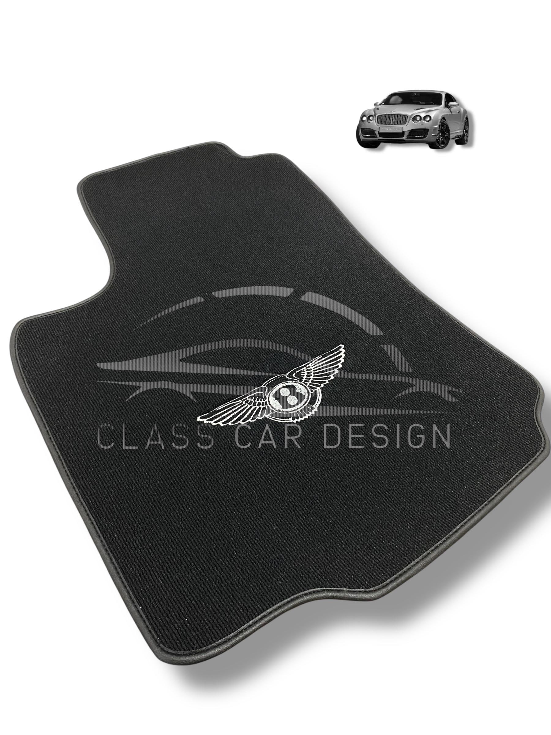 Luxury Car Carpet Velour Floor Mats For Bentley Bentayga / Continental GT / Flying Spur Floor Mats