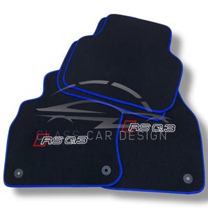 Luxury Car Carpet Floor Mats For Audi RSQ3 Custom Fit (2013–2025) – Velour Car Mats for Audi RSQ3 Sportback