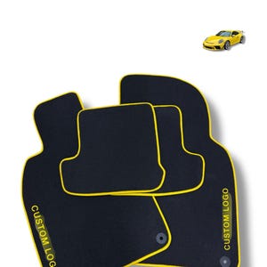 Luxury Car Carpet Velour Floor Mats For Porsche All Models 911 / Boxter / Cayman / Panamera / Taycan /Macan / Cayenne image 3