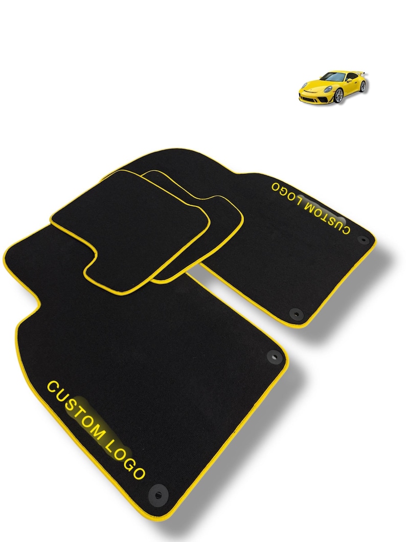 Luxury Car Carpet Velour Floor Mats For Porsche All Models 911 / Boxter / Cayman / Panamera / Taycan /Macan / Cayenne image 7
