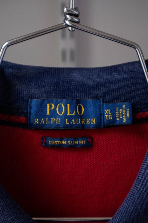Polo Ralph Lauren Espana Short Sleeve Red/Navy/Ye… - image 6