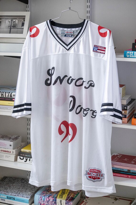 JUB Snoop Dog Football #99 Jersey 2005 White/Blac… - image 3