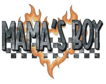 Mama's boy Digital Download, Trending Toddler Digital Downloads, Sublimination