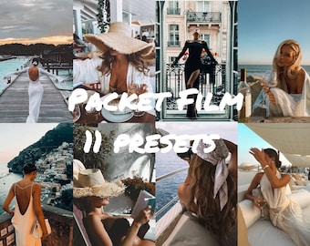 Vintage Film Lightroom Presets, Mobile Filters (DNG)