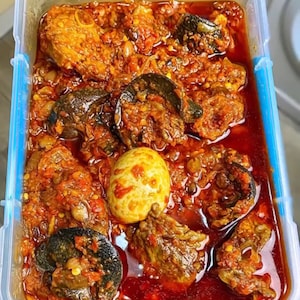 Red ofada sauce 2Ltr Bowl