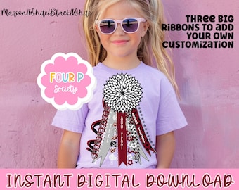 Texas Homecoming, Homecoming Mum, PNG File Mum, Texas Mum, Spirit Shirt Mum, Homecoming PNG, Spirit Wear, Mascots, Instant Digital Download