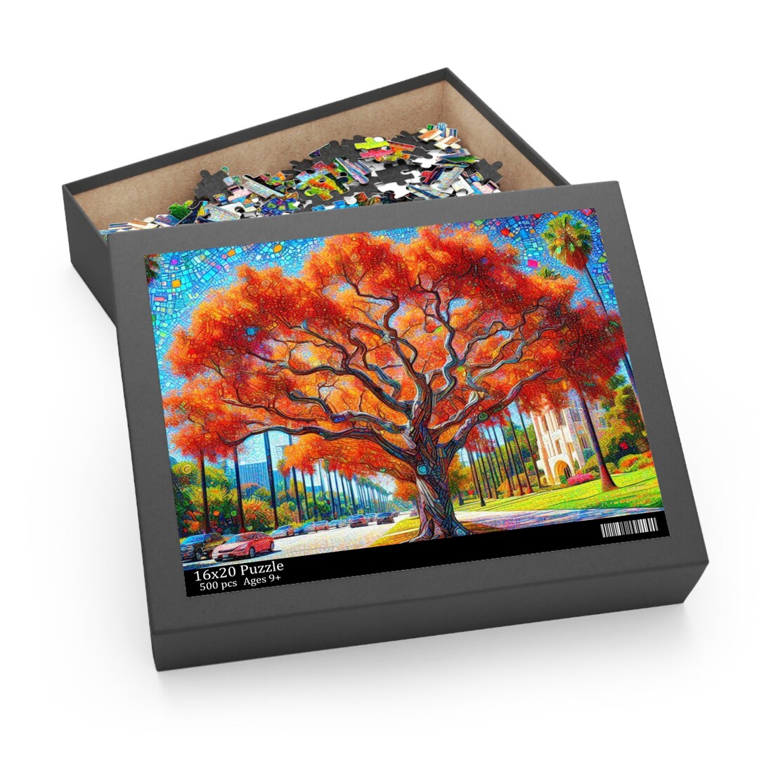 An Incredible Jackson Pollockinspired Puzzle, Maple Tree in Beverly