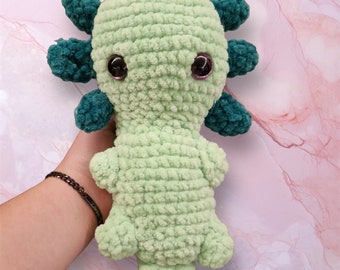 Axolotl amigurumi / peluche / peluche / peluche / crocheté avec de la laine de haute qualité