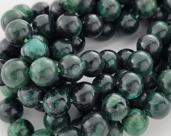 Emerald Beads Top Quality Gemstone Genuine Crystal Natural Smooth Round Beads Real Natural Stone 6mm 8mm 10mm green beryl