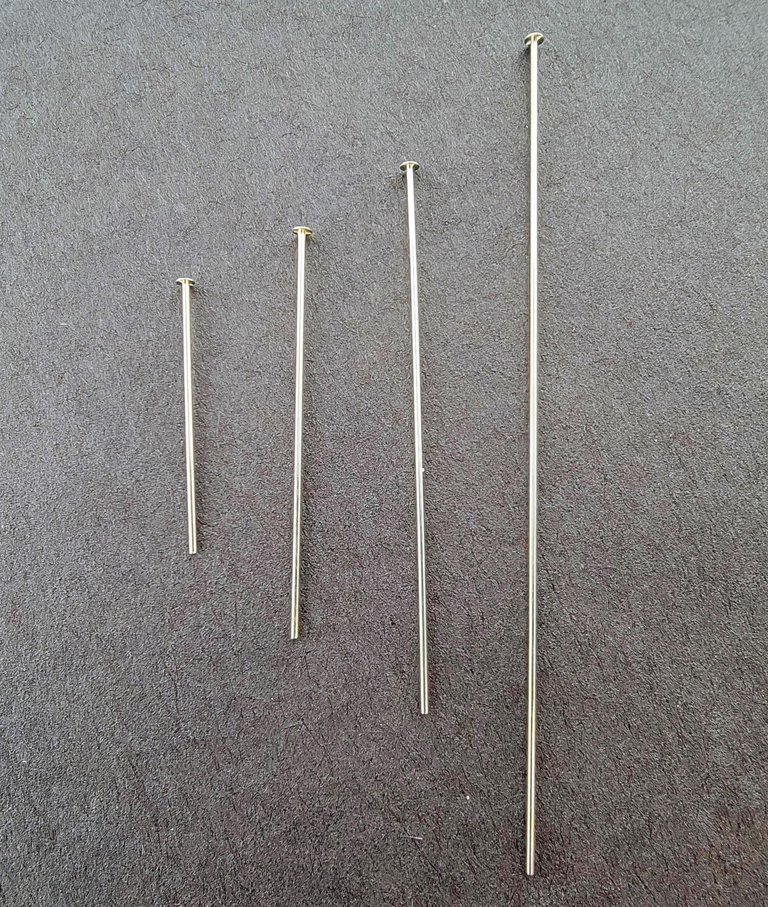 Pin 22 Head Pins, 22 Gauge, Sterling Silver Jewelry Making Supplies, (10 Pcs ...