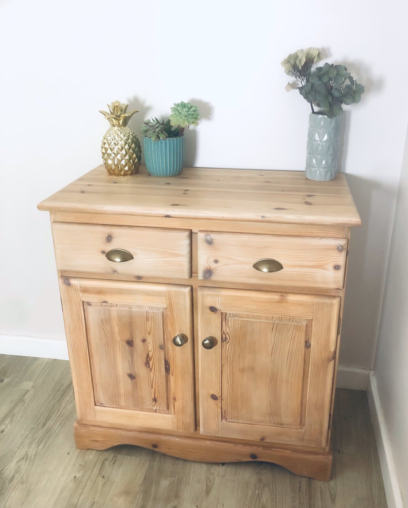 Pine log dresser deals