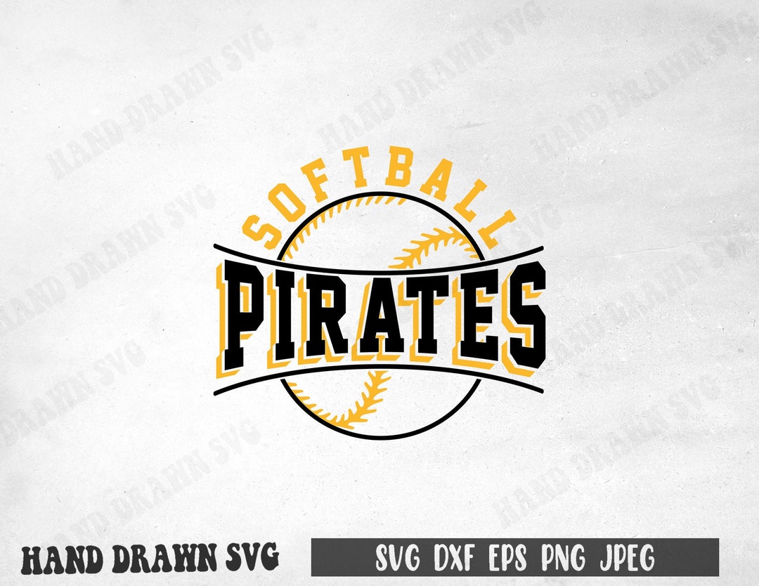 Softball Svg, Softball Png, Pirate Svg, Softball Shirt Svg, Cricut File, Silhouette Dxf ...