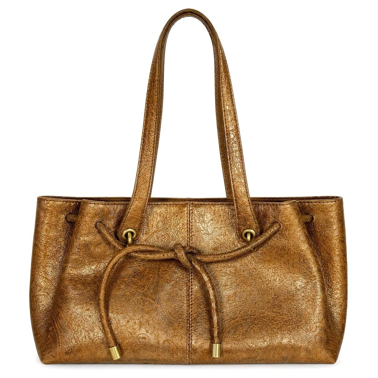 Y2k Brown Shoulder Bag - Etsy