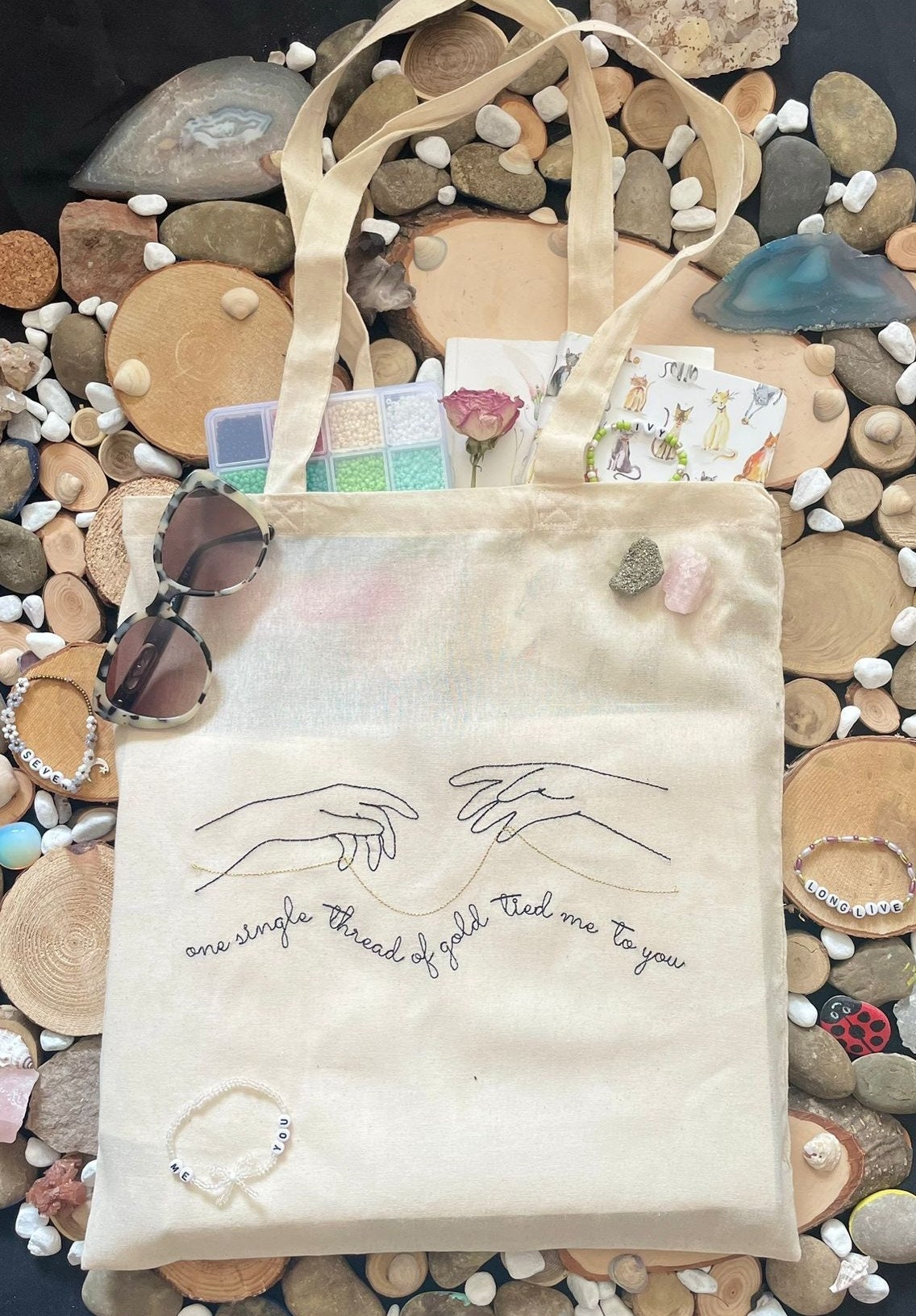 Canvas bag Invisible String Folklore Taylor Swift Unofficial merch