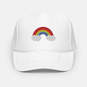 Rainbow Foam trucker hat