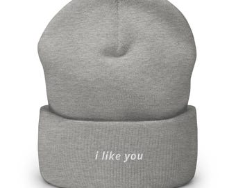 I like you Beanie