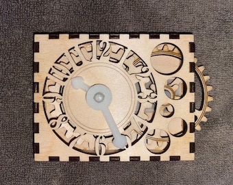 Boxie Clock Kit: STEM Educational Toy, Learn to Tell Time