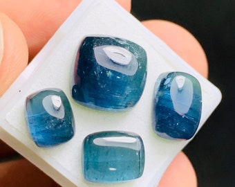 天然石　カボション　トルマリン 33 カラットのピンクの天然バイカラー トルマリン カボションのロット