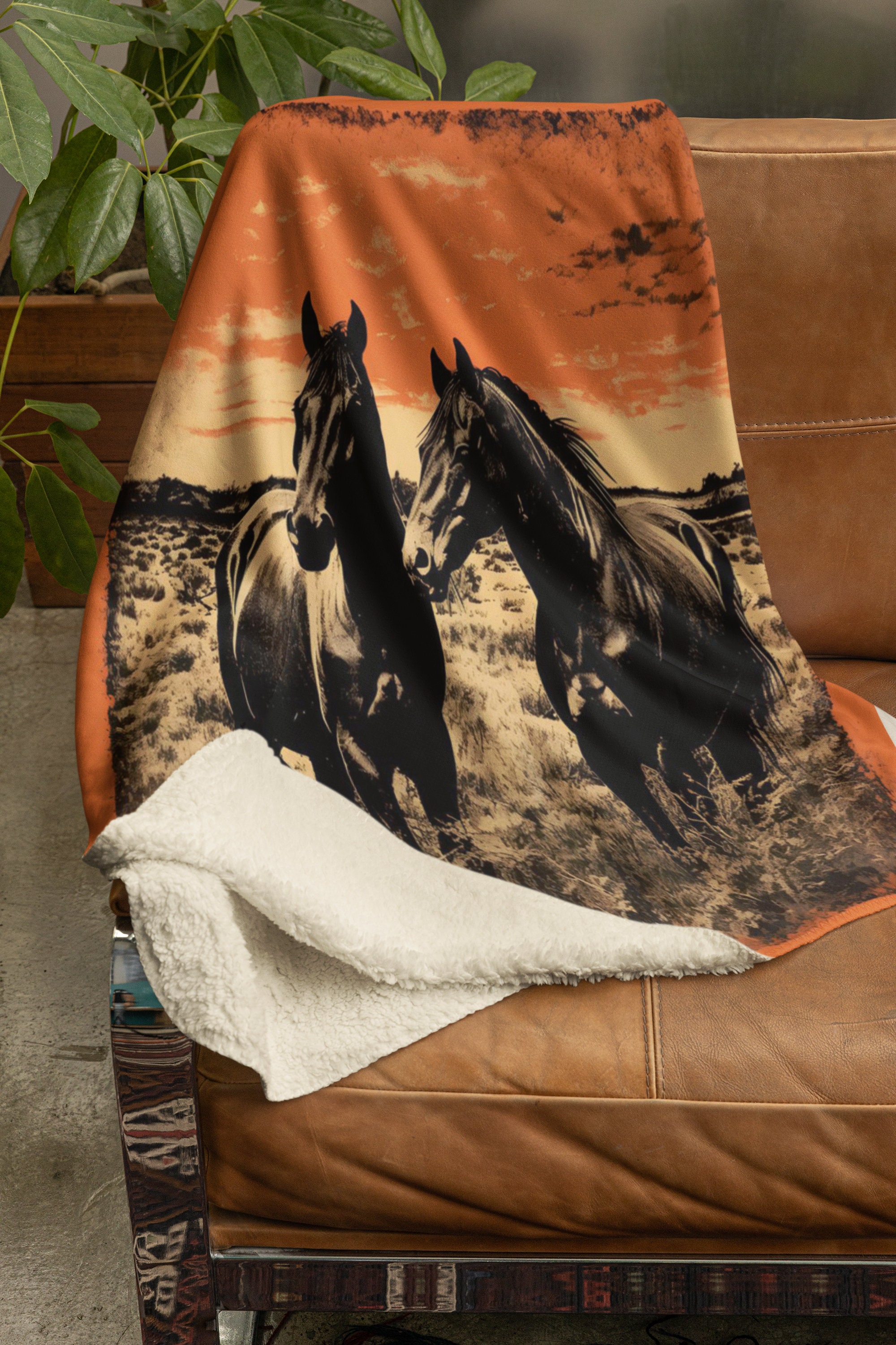 San Marcos Style Blanket/cobija. 60 X 80 INCHES/ Vintage Mexican Horse