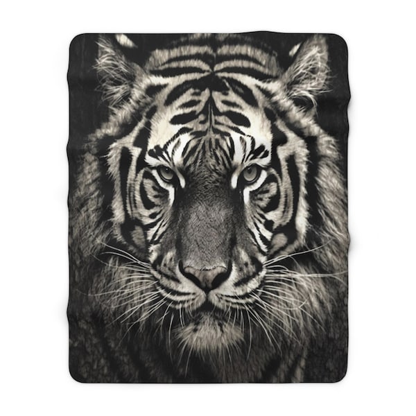 Tiger Blanket Etsy